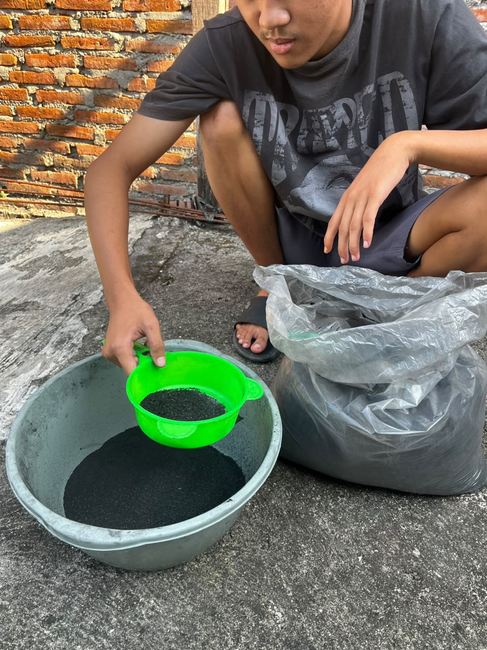 Penyaringan Arang